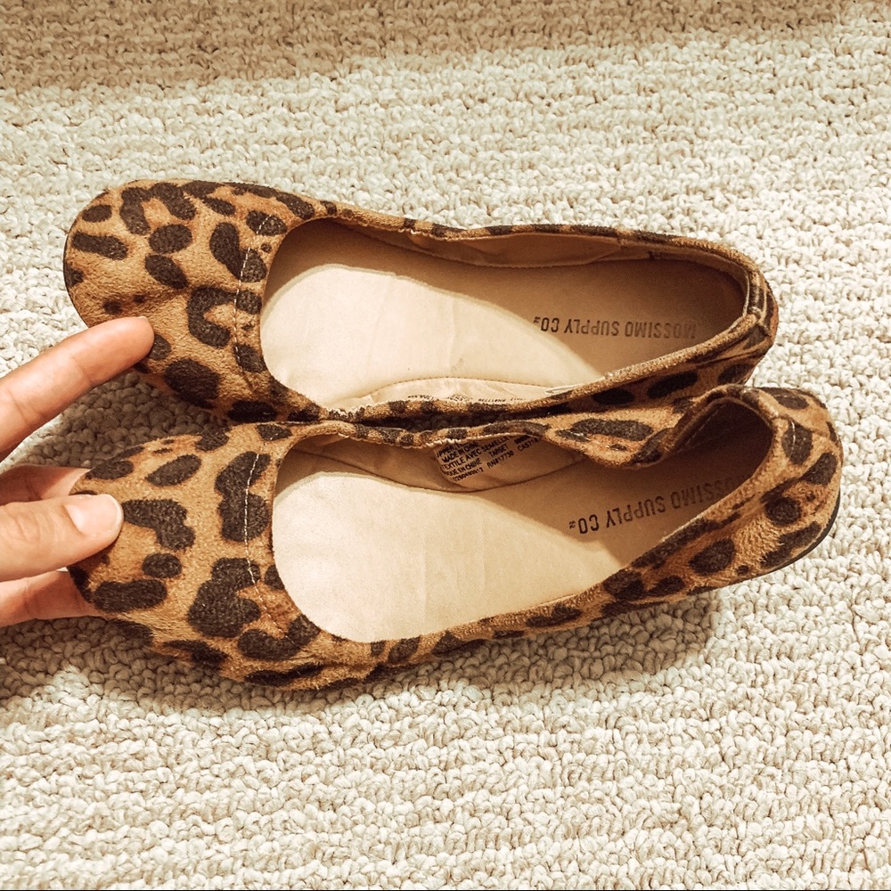 Leopard Print Flats
